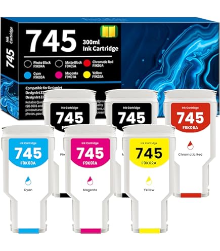 HP 745 DesignJet トナーカートリッジ 745 300-ml DesignJet Matte Black Ink Cartridge (F9K05A) | HP® Store